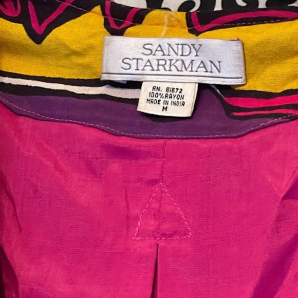 Women's Sequined Crop Sandy Starkman Blazer- Career Wear - Picture 2 of 6